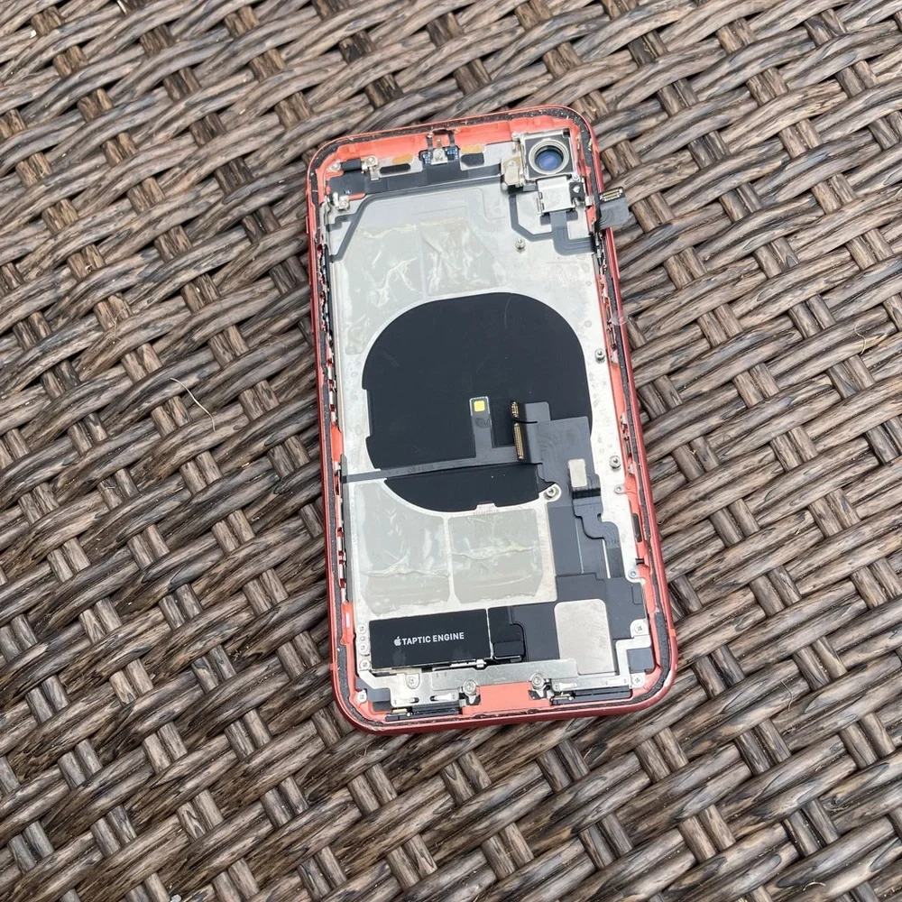 Apple iPhone XR Black Coral With Small Parts Good Condition